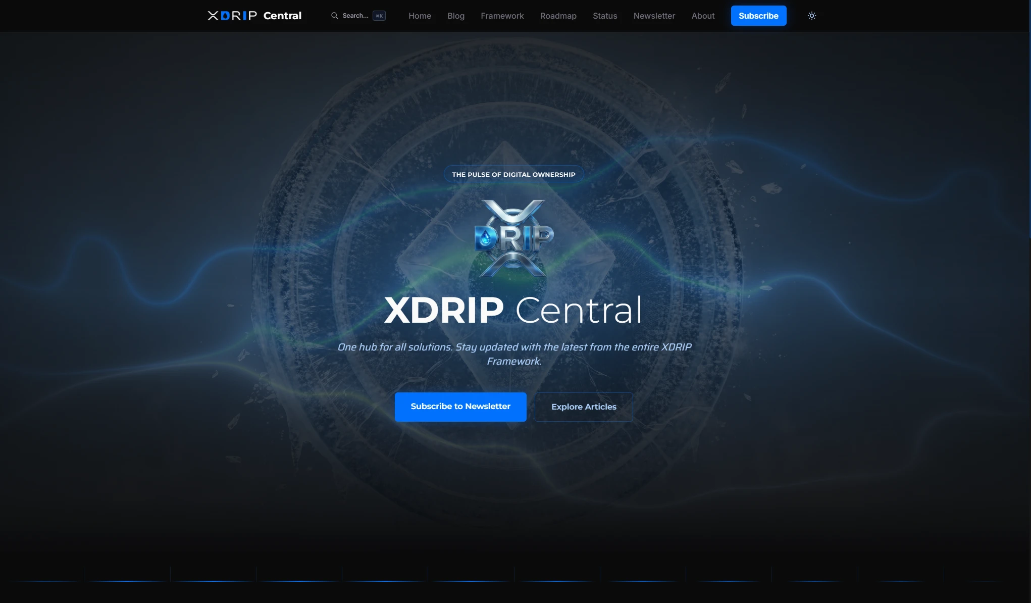 xdrip central social card